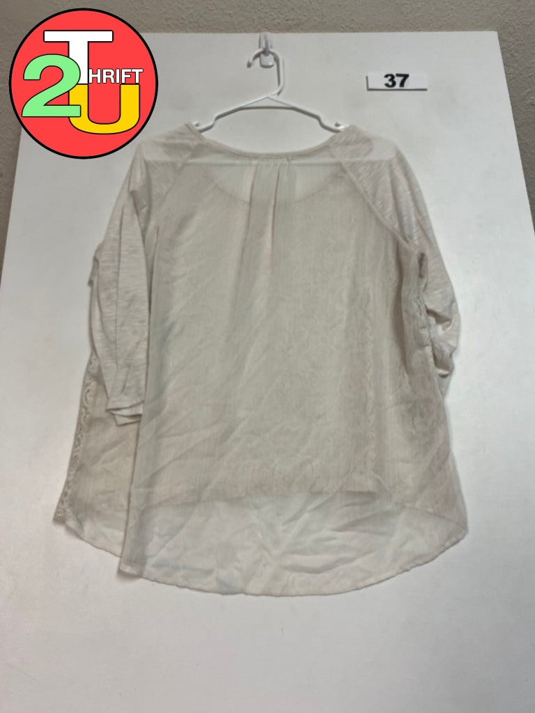 Womens L White Shirt