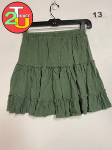 Womens M Green Skirt