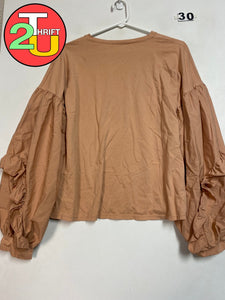 Womens M/L Orange Shirt