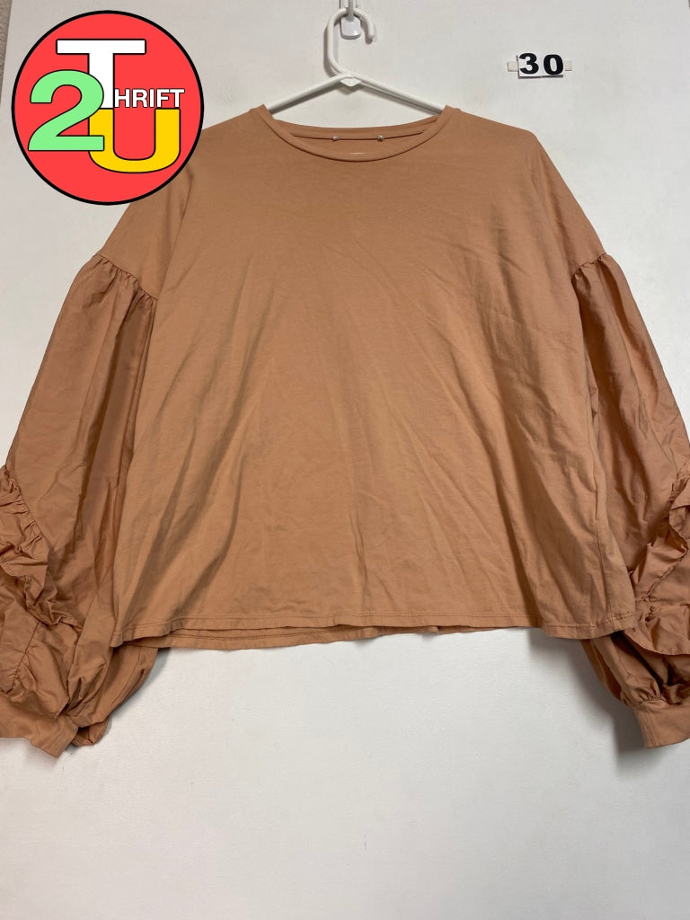 Womens M/L Orange Shirt