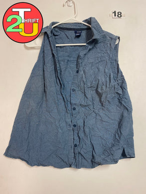 Womens Xl Basic Editions Shirt