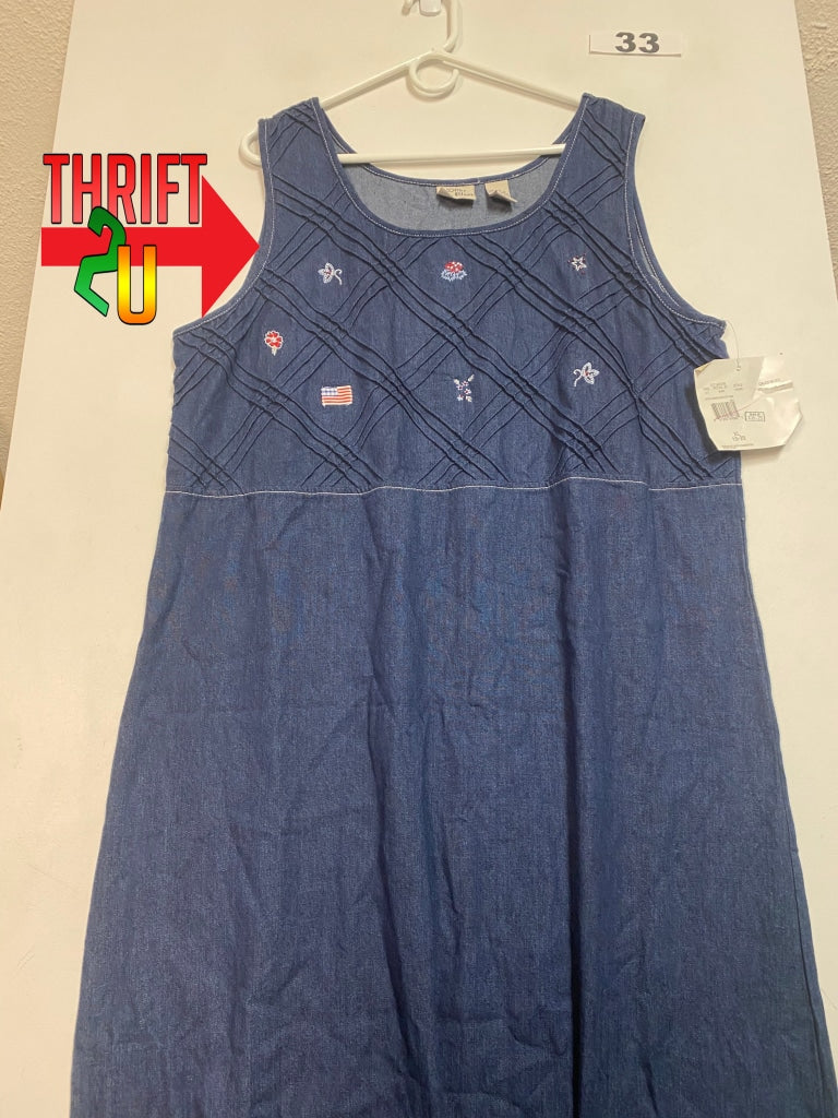 Womens Xl Koret Jean Dress