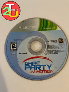 Xbox 360 Game Party In Motion Video