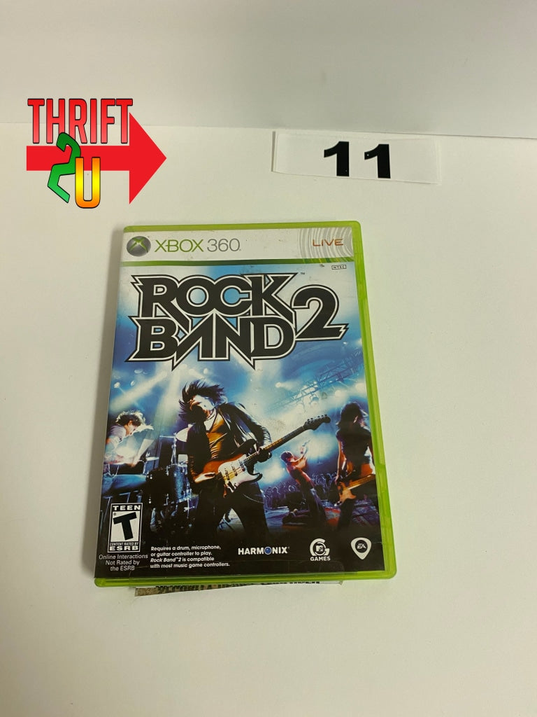 Xbox 360 Rock Band 2 Video Game